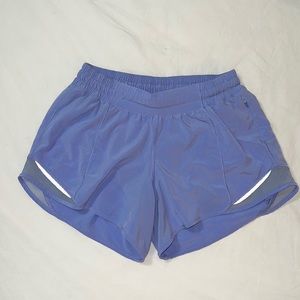 light blue/purple Hotty Hot Shorts